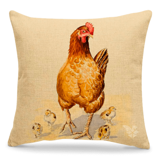 chicken pillow plush